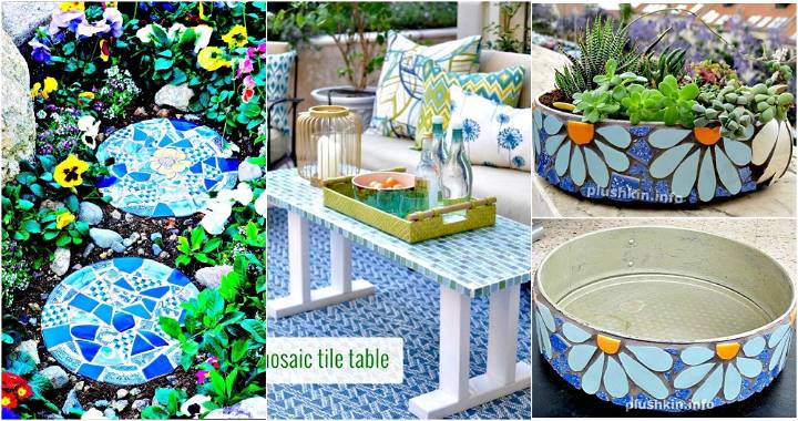 44 Creative DIY Mosaic Ideas, Crafts and Art Projects