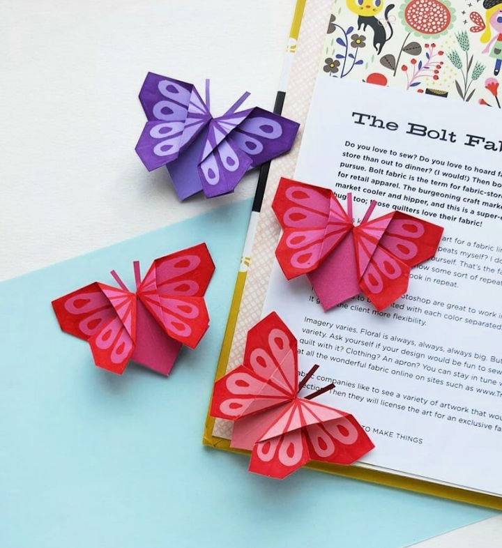 DIY Origami Butterfly Step by Step Instructions