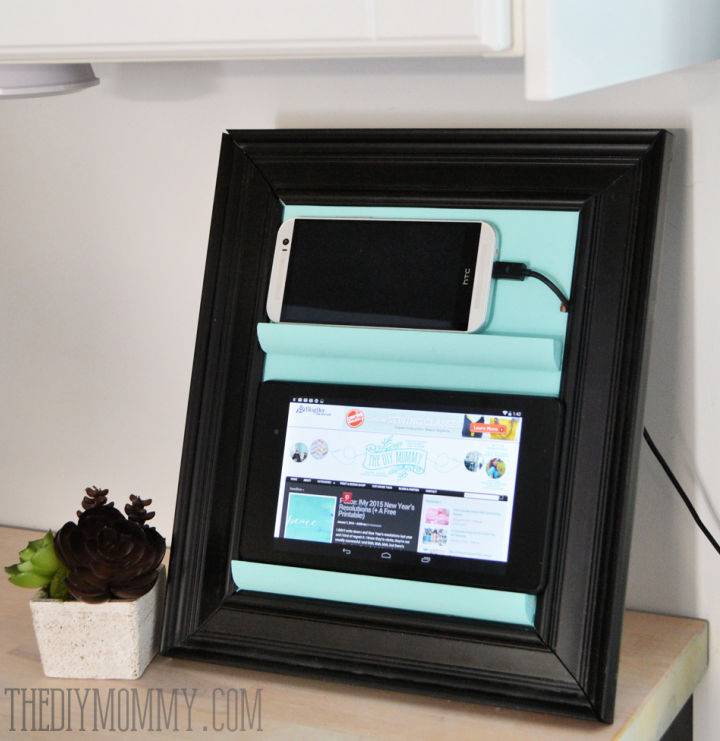 DIY Tablet Holder From a Picture Frame