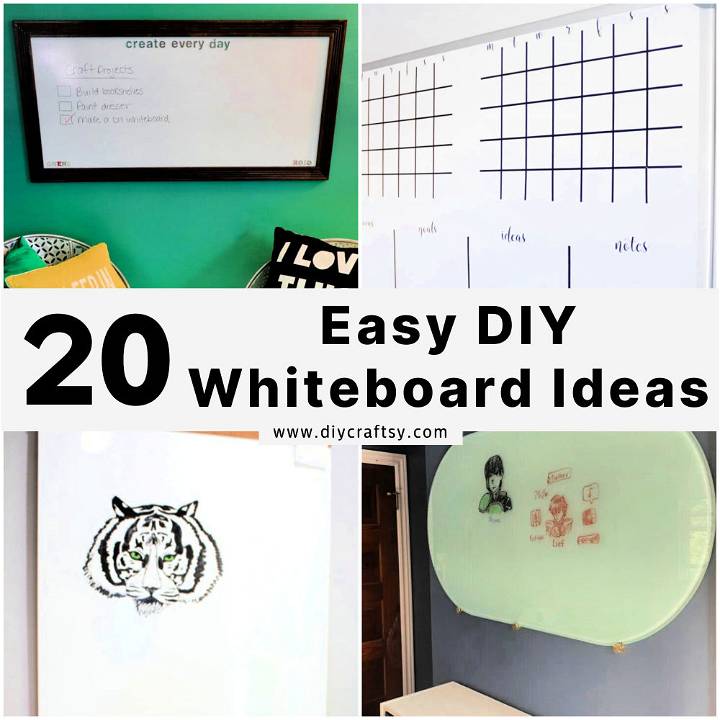 DIY whiteboard ideas