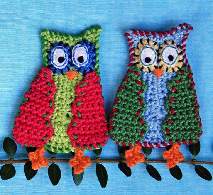 Easy Applique Bird Crochet Pattern