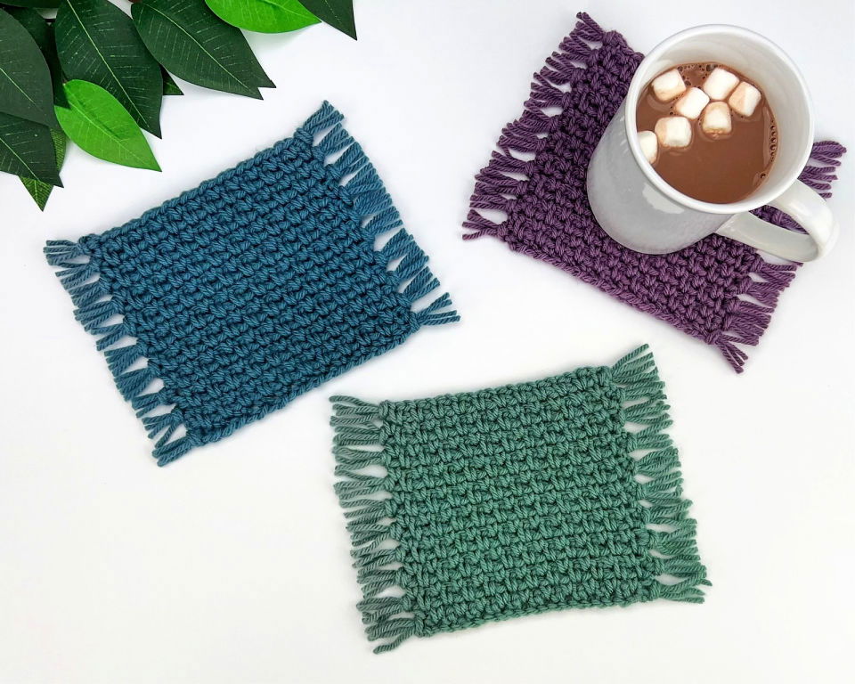 Easy Crochet Coaster Pattern