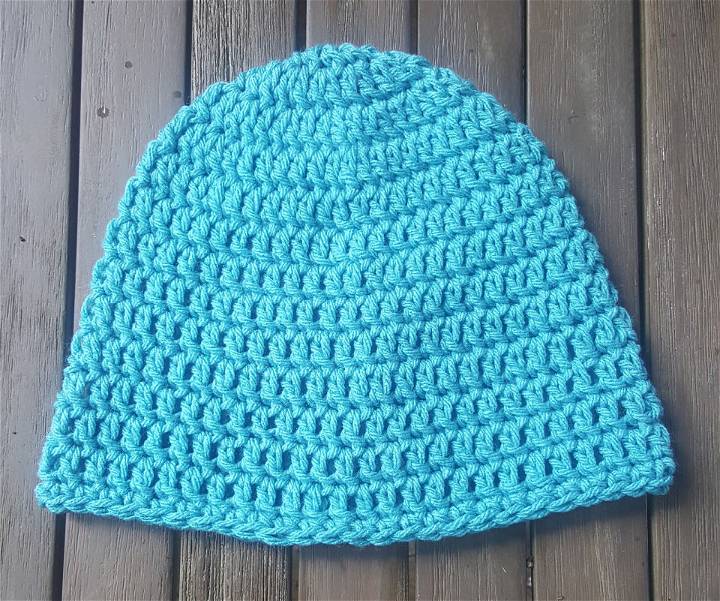 Easy Crochet Mens Hat Pattern for Beginners