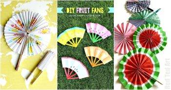 Easy DIY Paper Fans to Make Your Own Origami Hand Fans
