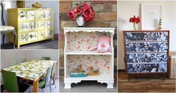 Easy Decoupage Furniture Ideas for Beginners