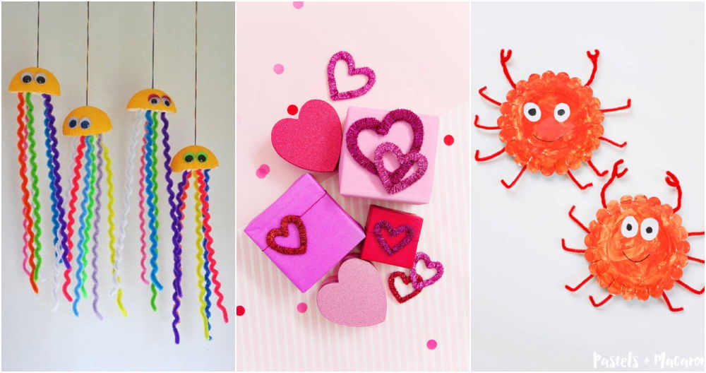 Easy Pipe Cleaner Crafts and Things to Make