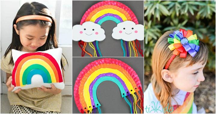 Easy Rainbow Crafts for Kids - Rainbow Arts and Crafts