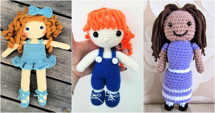 30 Free Crochet Doll Patterns - Amigurumi Dolls Pattern