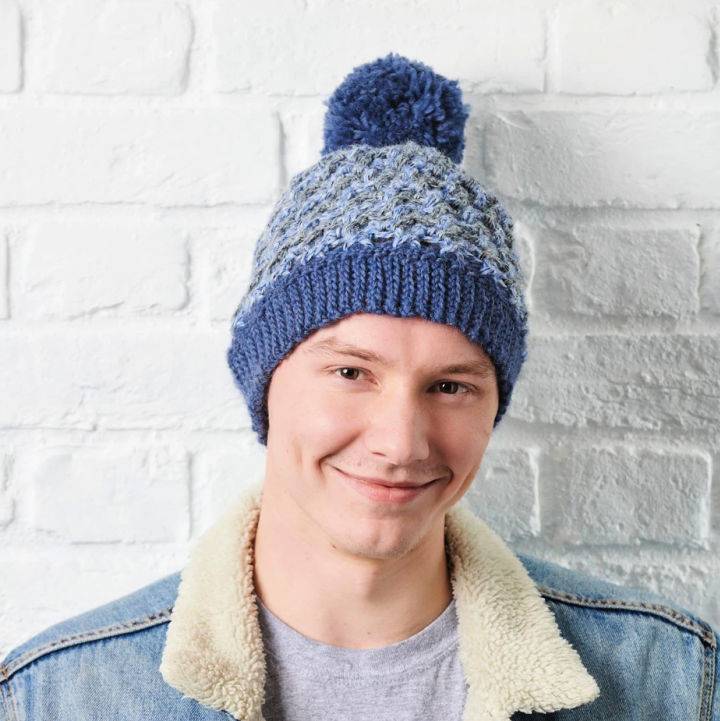 Free Crochet Mens Winter Hat Pattern