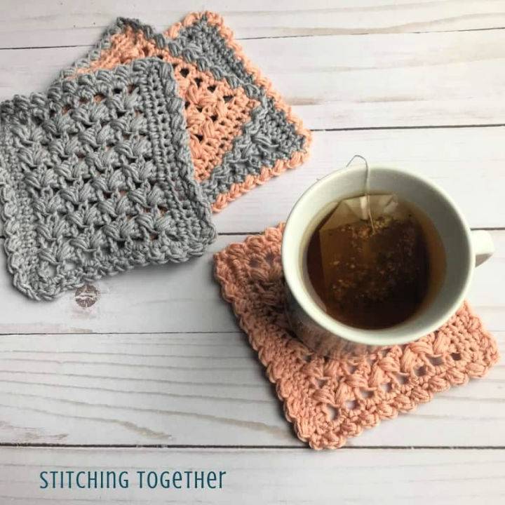 Free Crochet Pattern for Coaster