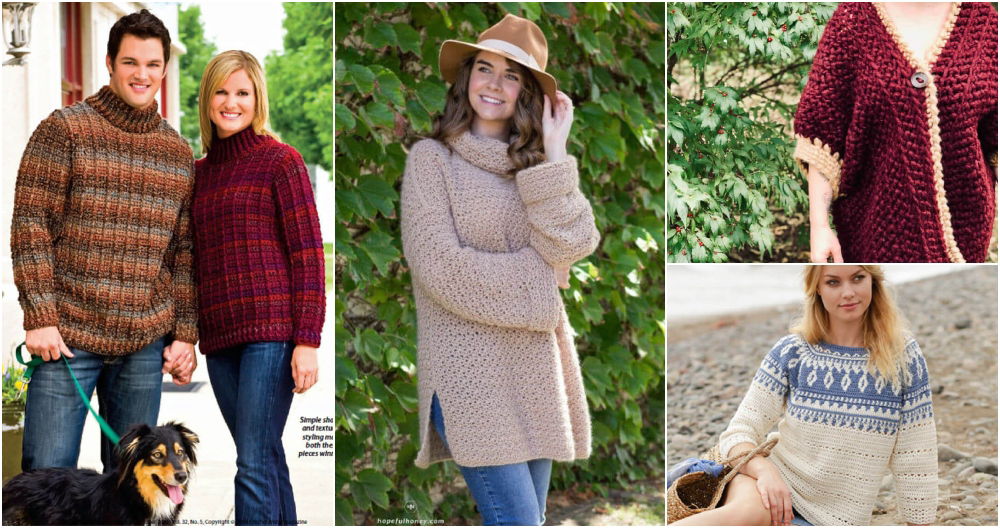 Free Crochet Sweater Patterns
