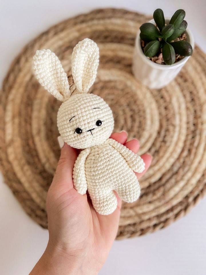 Free Crochet Toy Bunny Pattern to Print