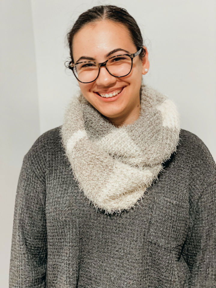 Free Crochet Trella Infinity Scarf Pattern