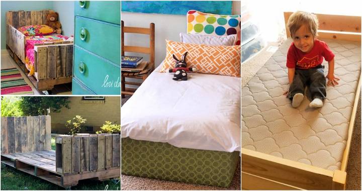 10 Easy DIY Toddler Bed Ideas - Free DIY Toddler Bed Plans