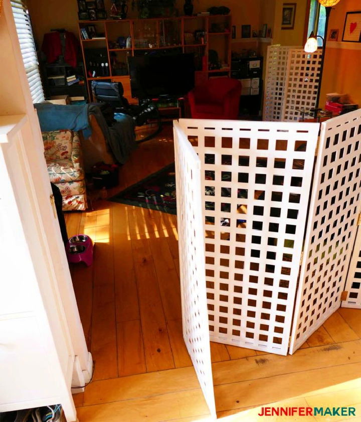 Freestanding Baby Gate Building Plan