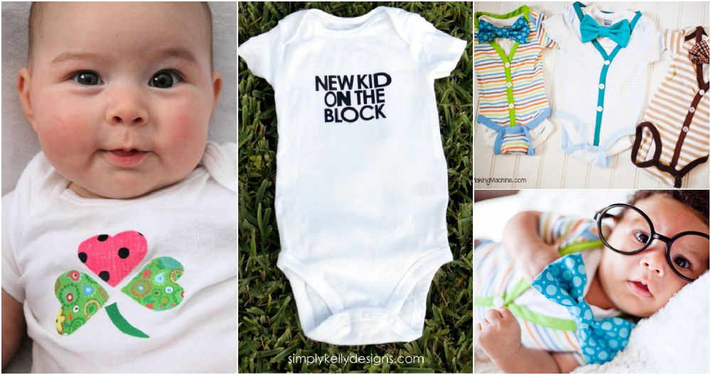 11 DIY Baby Onesie Ideas That Are Creative, Easy, & Perfect For