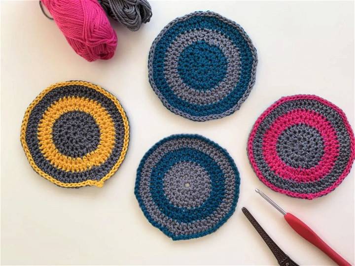 Funky Crochet Coaster Set Pattern