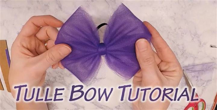 Handmade Tulle Bow Tutorial