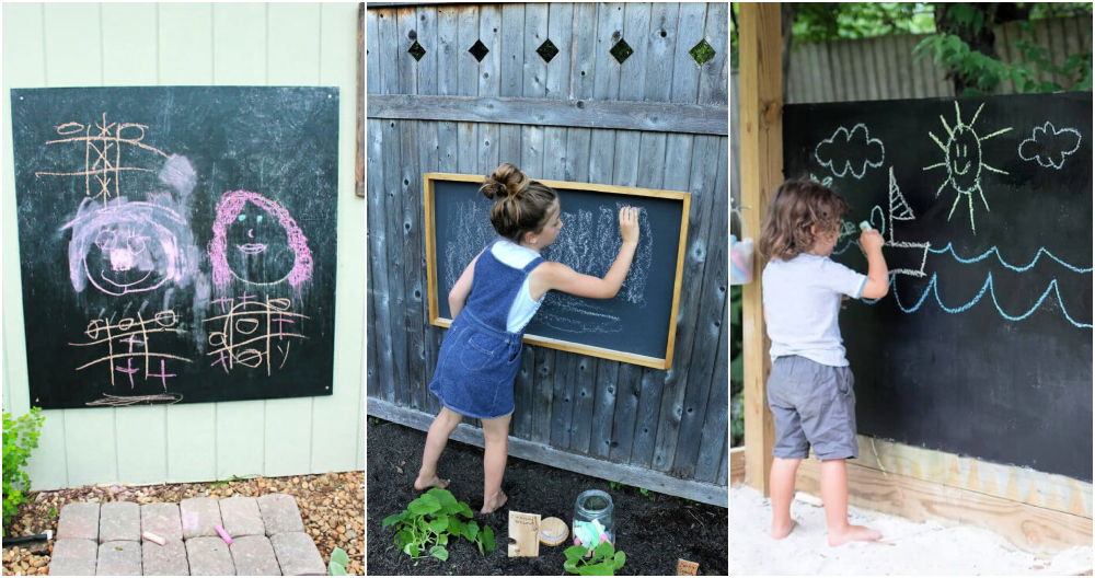 How to: Build a Wall Chalkboard with a Chalk Ledge - Pretty Handy Girl