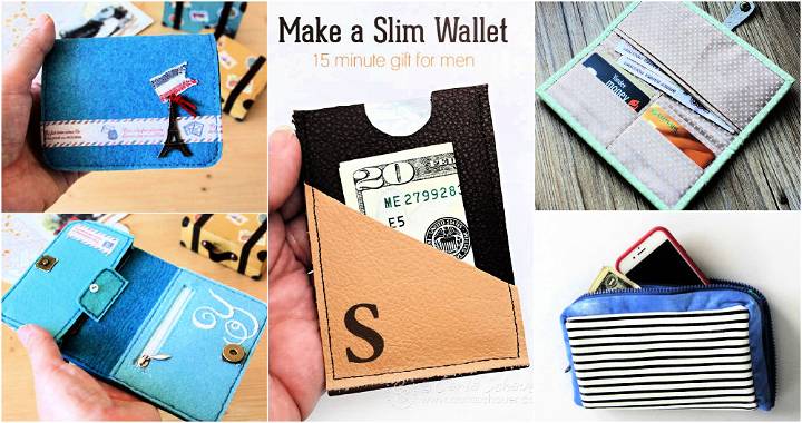 Homemade DIY Wallet Ideas
