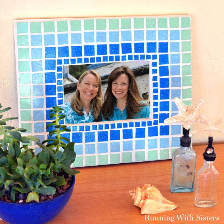 Homemade Masterpiece Mosaic Picture Frame