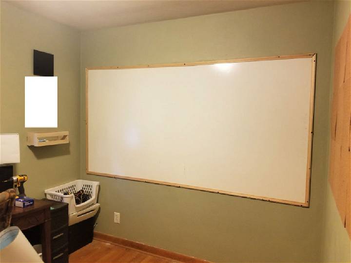 How to Build a Giant Whiteboard for $14