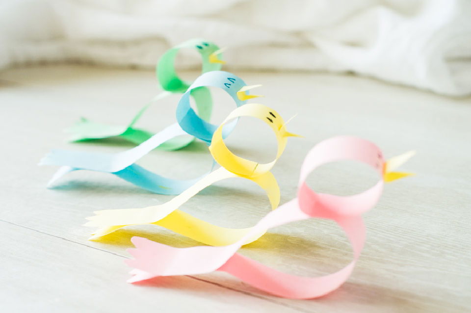 How to Create Paper Songbirds