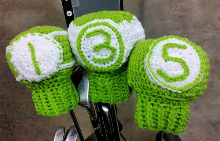 How to Crochet Golf Club Covers - Free Pattern