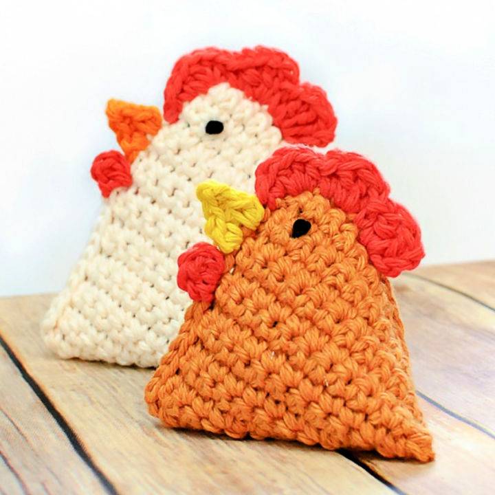 How to Crochet Little Chick Bean Bags