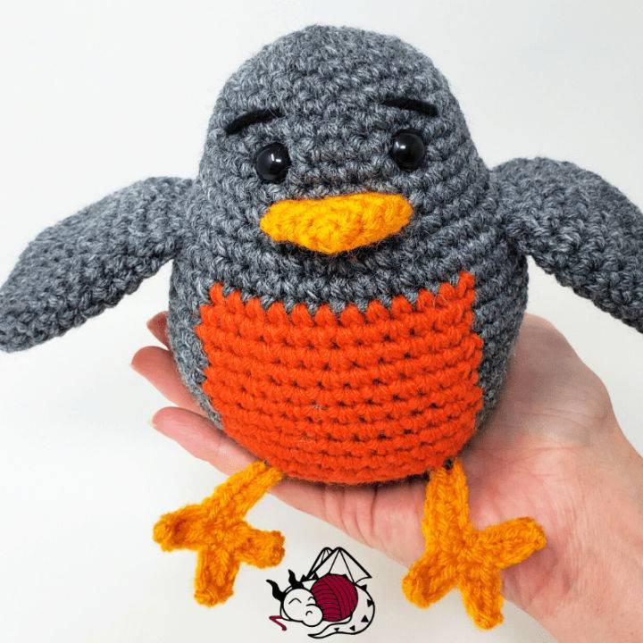 How to Crochet Rory the Robin - Free Pattern