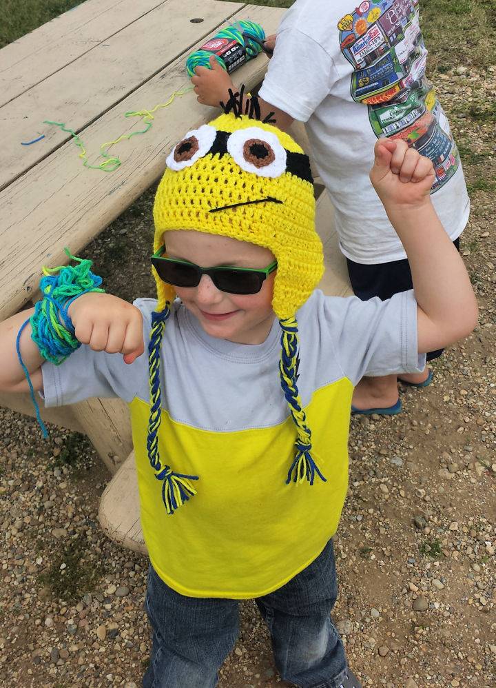 How to Crochet Summer Minion Hat