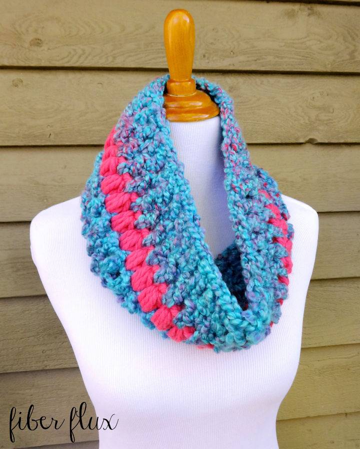How to Crochet a Candy Shop Cowl