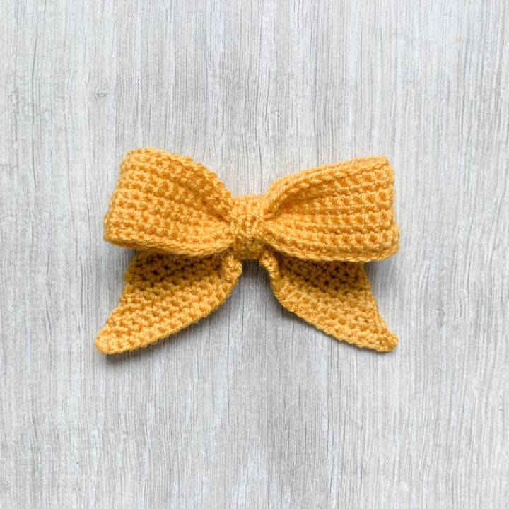 Crochet Decorative Bow for Gifts