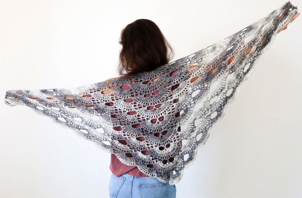 How to Crochet a Virus Shawl