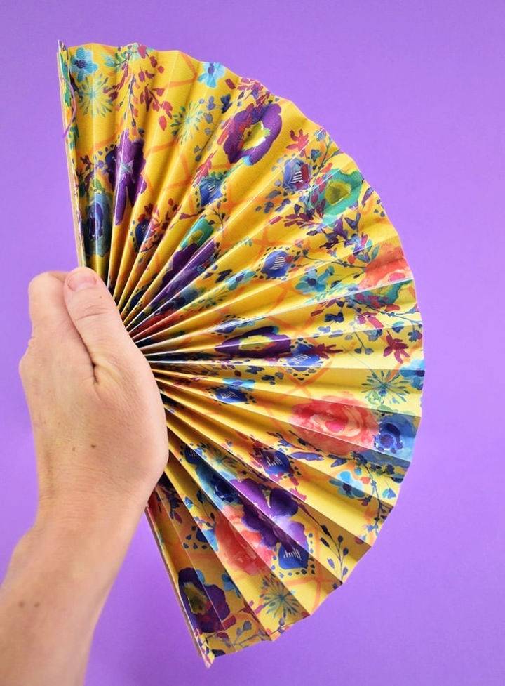 How to Make Folding Paper Fans