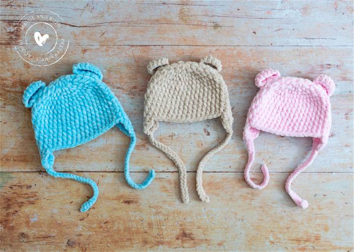How to Make a Baby Bear Beanie Free Crochet Pattern