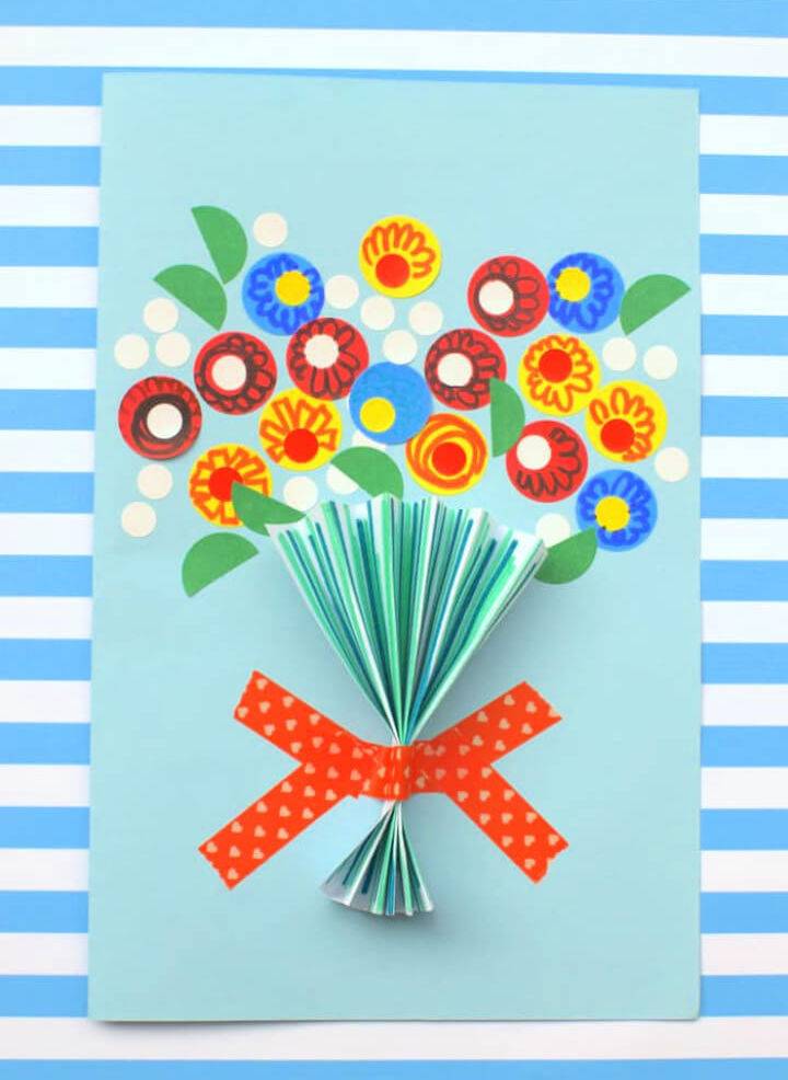 How to Make a Floral Mothers Day Card