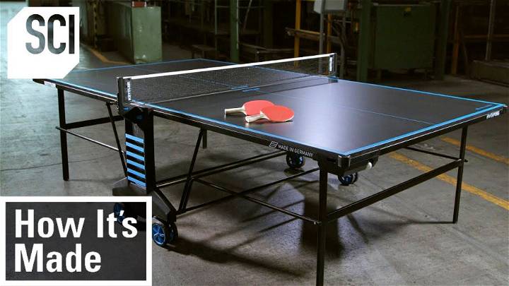 How to Make a Ping Pong Table Step by Step