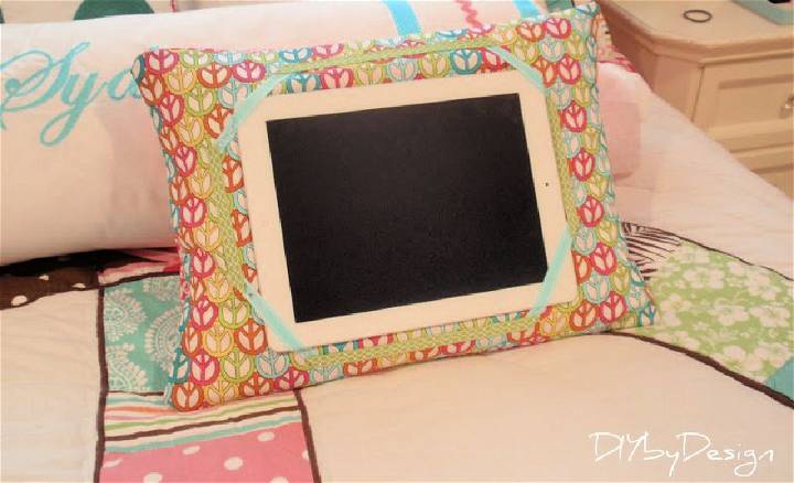 How to Sew an iPad Pillow Stand