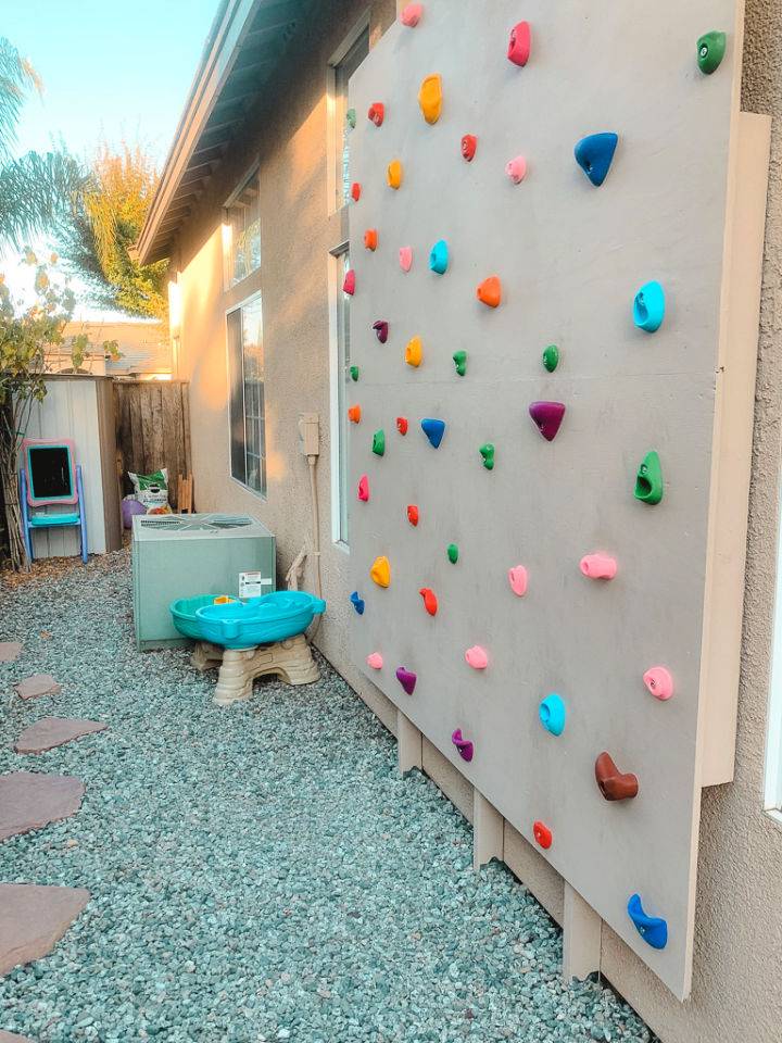 Make a Backyard Rock Climbing Wall