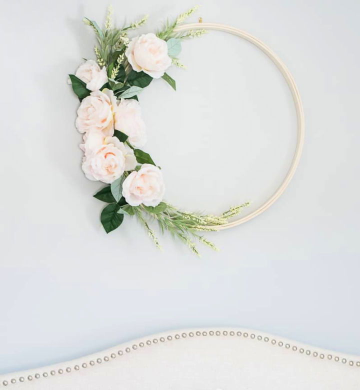 How to Make a Floral Spring Wreath