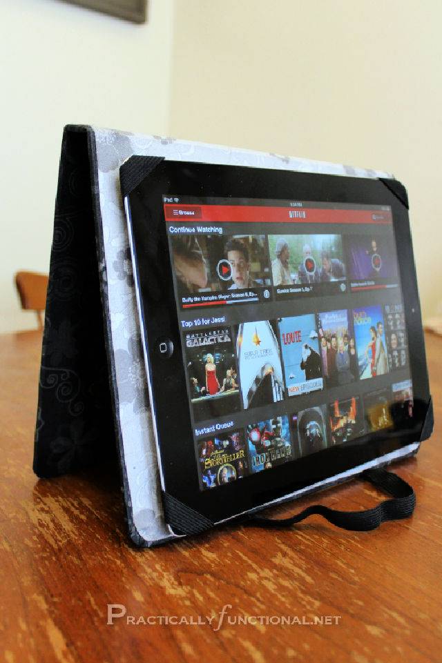 Make a Tablet Stand With Cover
