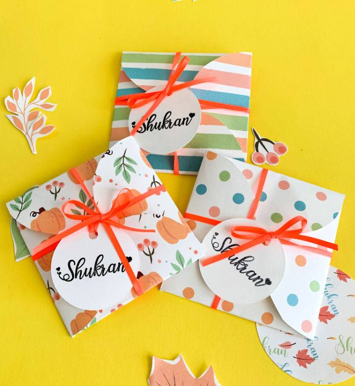 Making Your Own Gift Card Holder