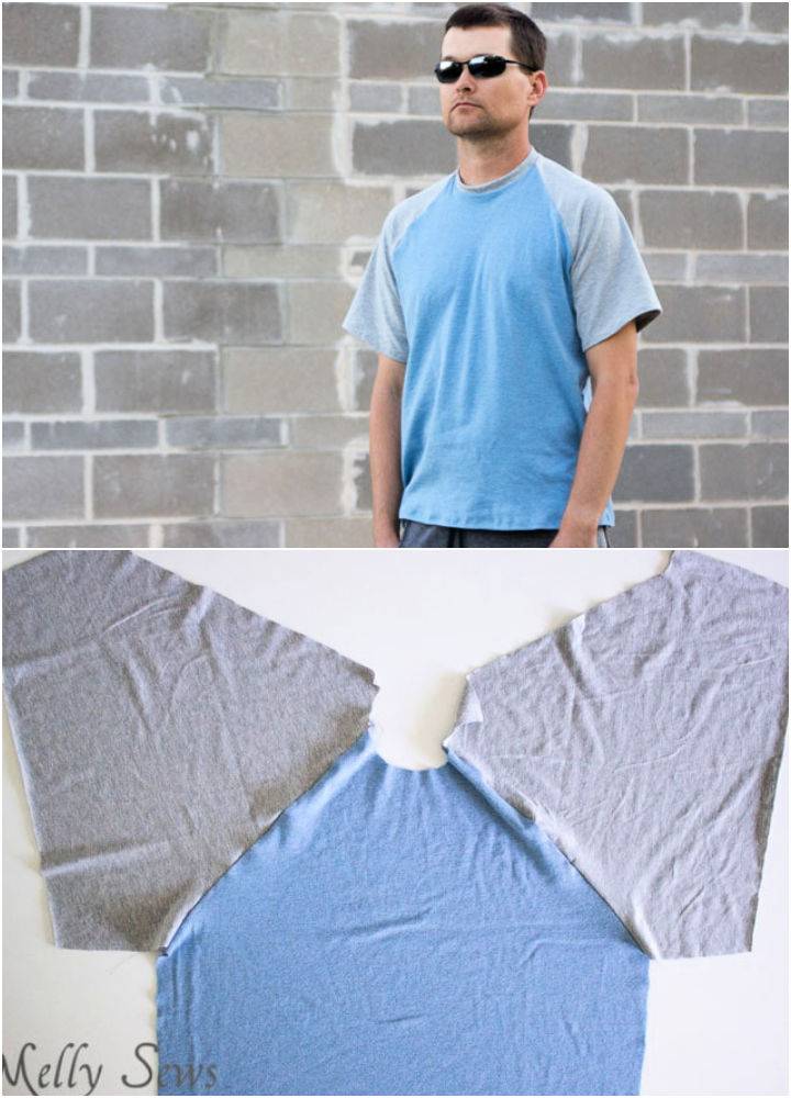 Men's Raglan T-shirt Sewing Pattern