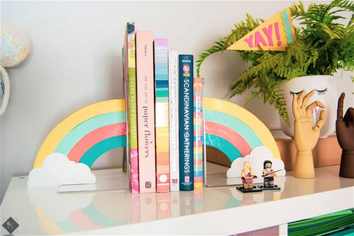 Rainbow Bookend With Cricut Maker