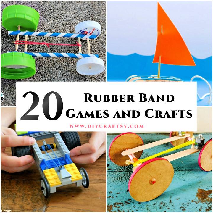 Rubber Band Games and Crafts