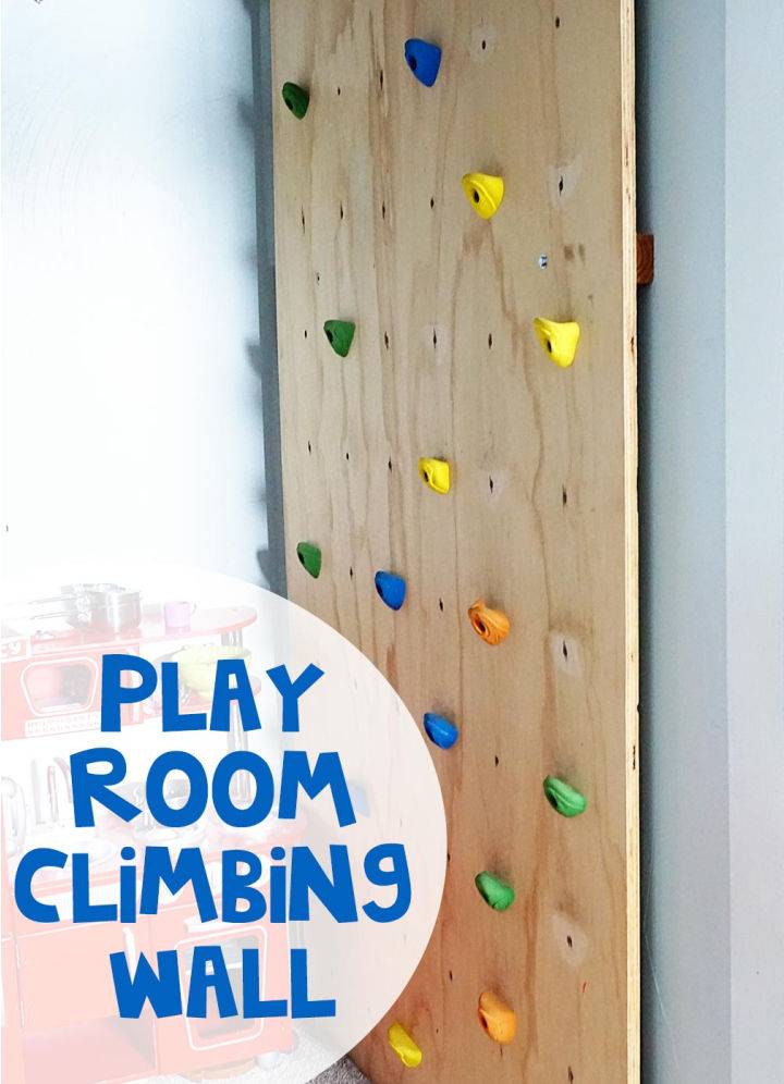 Simple DIY Indoor Climbing Wall