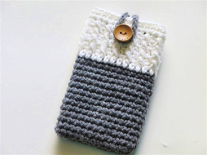 Simple and Quick Crochet Mobile Phone Cover