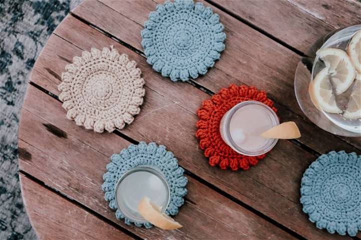 Super Simple Crochet Coaster for Beginners