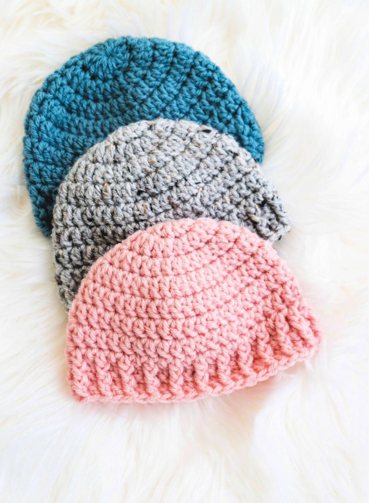 The Parker Crochet Baby Hat Pattern